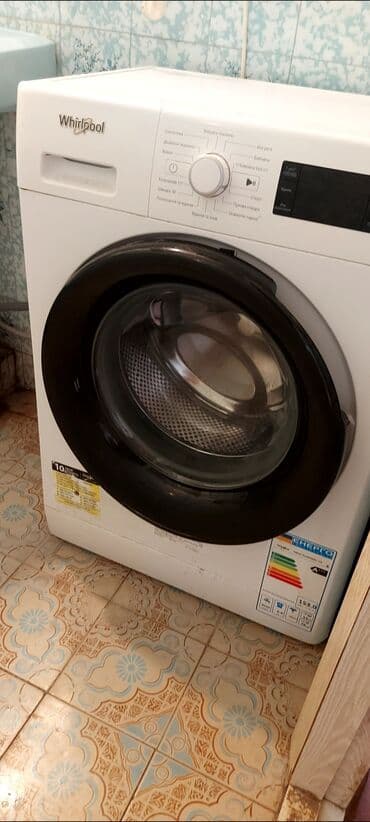 ikinci əl paltaryuyan maşın: Paltaryuyan maşın Whirlpool, 7 kq, İşlənmiş, Avtomat, Kredit yoxdur, Ünvandan götürmə — 1