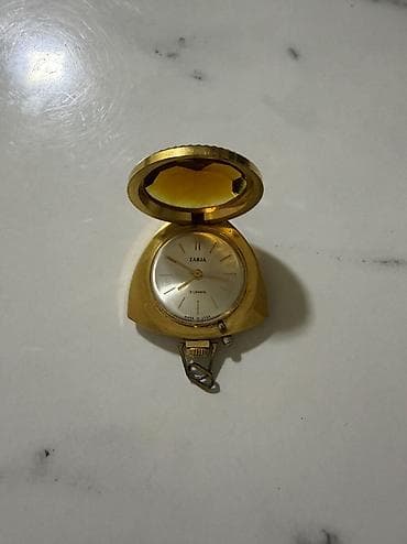 seiko solar: Zaria Kolleksiya üçün nadir qedimi asma/kulon saat. Yaşı çoxdu, - — 7