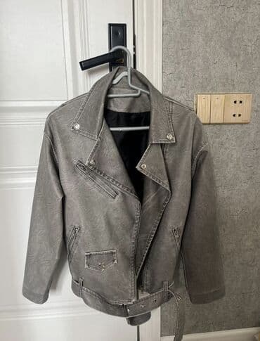 Kurtka, Dəri, Payız, 9Fashion Woman, L