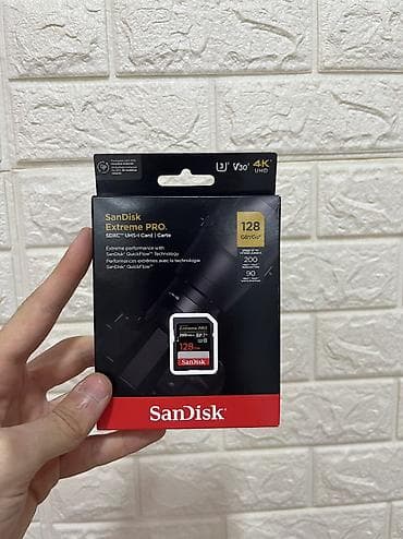 SanDisk Extreme PRO SDXC UHS-I yaddaş kartı – 128 GB - Model: SanDisk