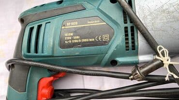 işlənmiş drellər: Drel Perforator "Euromax" 2005 ildə alınıb.1000 Watdı. Çox keyfiyətli — 3