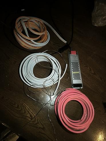 bamboo tekstil nerimanov: Neon LED lent dəsti - Hər biri 5 metr uzunluqda neon LED lentlər - — 2