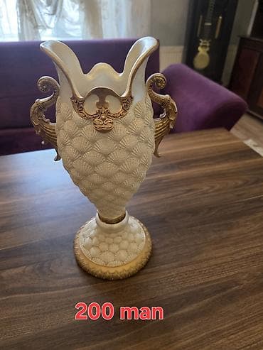 dekor xina: Nahar dəsti, rəng - Ağ, Farfor, Almaniya — 7