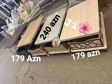 kafe stol: Düz masa, Açılan, Təkərsiz, Laminat — 1
