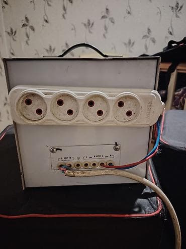 ucuz xalca: ZENX Electric – Tam Avtomatik AC Gərginlik Tənzimləyicisi (Servo-Motor — 8