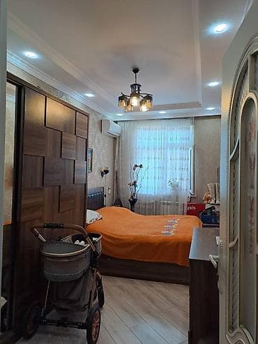 qubada evler kiraye: Bakı, 3-cü mikrorayon, 3 otaqlı, Köhnə tikili, m. Memar Əcəmi, 58 kv. m — 3