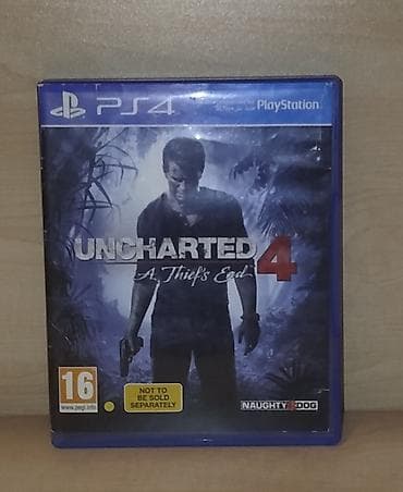 uncharted 4 disk: Uncharted 4 diski üstündə bir dənə cızığ var amma heç bir problem — 1