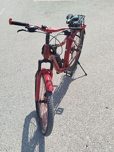 yasebet 22: Uranus fatbike tipli dağ velosipedi - Rəng: qırmızı, eyni tonda — 3