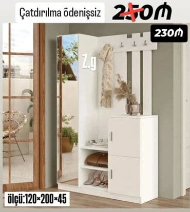 Dəhliz üçün funksional mebel dəsti - Qiymət: 230₼ (şəkildə lalafo.az -da Dəhliz üçün funksional mebel dəsti - Qiymət: 230₼ (şəkildə