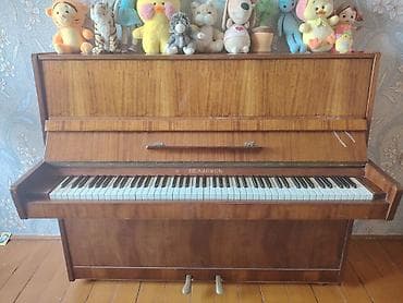 Upright pianino – “Belarus” markası - Korpus: klassik qəhvəyi taxta — 3