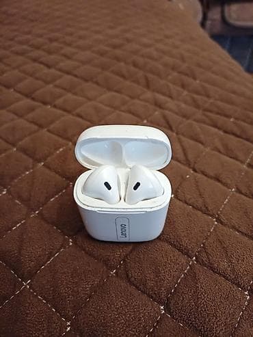 komputer aksesuar: Lenovo simsiz TWS qulaqlıqlar - Rəng: Ağ - Tip: True Wireless Stereo — 3