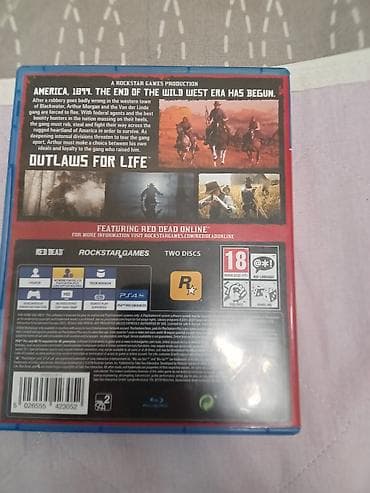sərt disk: Məhsul: Red Dead Redemption II – PS4 (Rockstar Games) Xüsusiyyətlər — 2