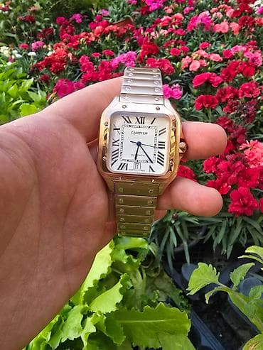 qzıl saat: Qol saatı, Cartier, rəng - Qızılı — 2