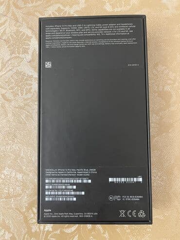 Apple iPhone: IPhone 12 Pro Max, 256 GB, Mavi, Face ID — 8