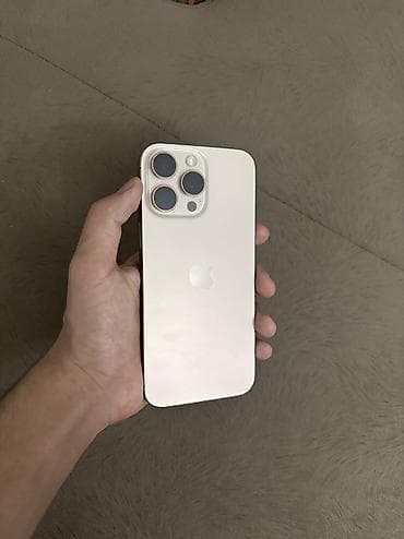 IPhone 16 Pro Max, 512 GB, Desert Titanium, Barmaq izi, Simsiz şarj, Face ID