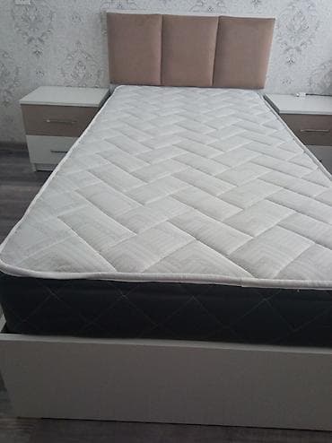 islenmis matras: Bazalı tək nəfərlik çarpayı və döşək. Ayrı da satılır. Çarpayı 300 — 2