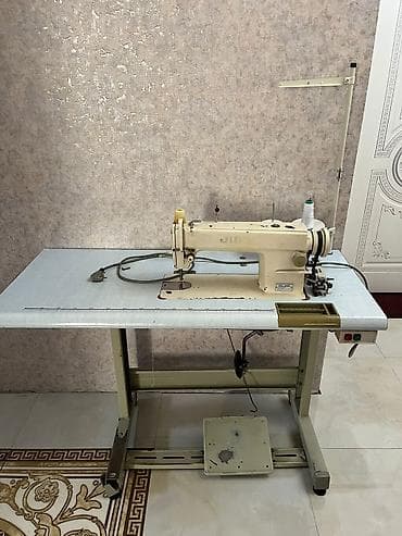 dikiş: Sənaye tikiş maşını və iş masası komplekti Juki - Tip: Masaüstü — 1