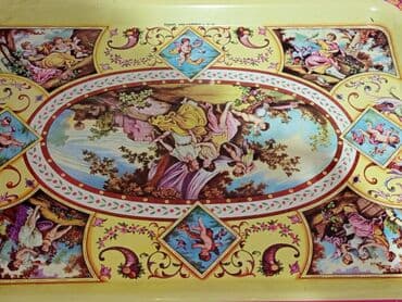 resim eseri: Bu, üzərində klassik rəsm əsərlərindən ilhamlanmış naxışlar olan — 11