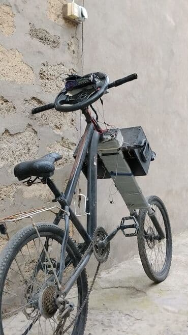 islenmis velosipedler: Salam. Velosipeti satıram. 170 aznə. Problemi:Tormuzu yoxdur. Tek — 2