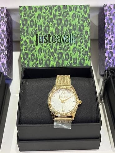 Новый, Наручные часы, Just Cavalli, цвет - Золотой — 1