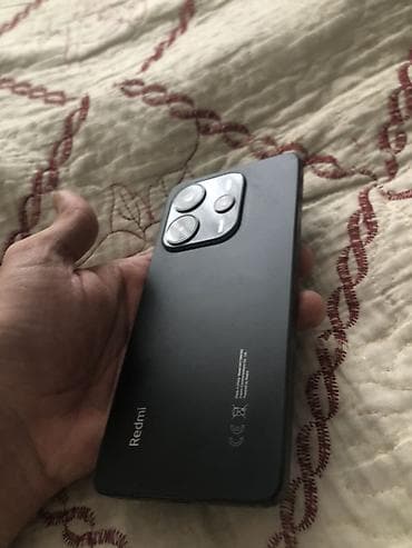 sade telfonlar: Redmi Note 14, 256 GB, rəng - Qara, Qırıq — 3