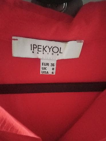 Digər qadın geyimləri: Brend: Ipekyol : Qadın köynəyi/bluz Rəng: nar ciceyi qirmizi olcu — 2