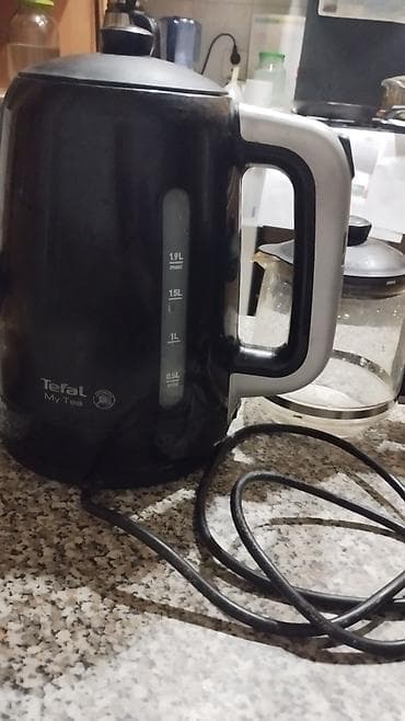 pc plata: Elektrik çaydan Tefal, 1 - 1.5 l, İşlənmiş, Ünvandan götürmə — 8