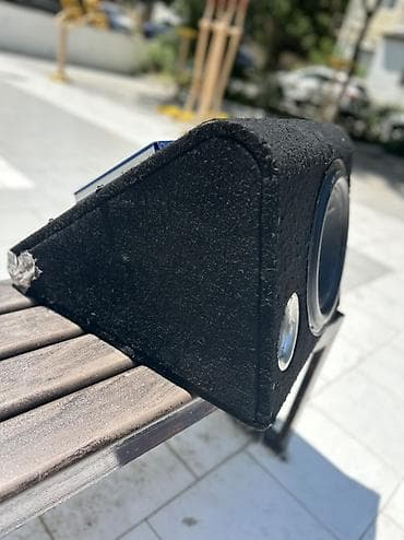 avto kalonka: Avtomobil üçün subwoofer sistemi - Marka: Mystery (qutu üzərində — 2