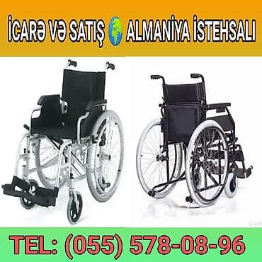 Almaniya istehsalı manual əlil arabaları – icarə və satış xidməti