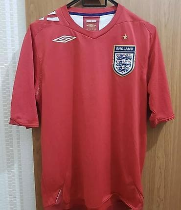 kişi duxusu: Futbolka, Umbro, M, rəng - Qırmızı — 3