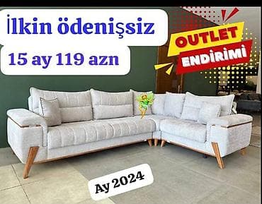 kunc divan ucuz: Künc divan, Yeni, Açılmayan, Parça — 1