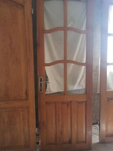 3 eded xoncali taxda qapi lazimdir: Taxta qapılar dəsti - Material: təbii ağac (şalban fakturalı), laklı — 6
