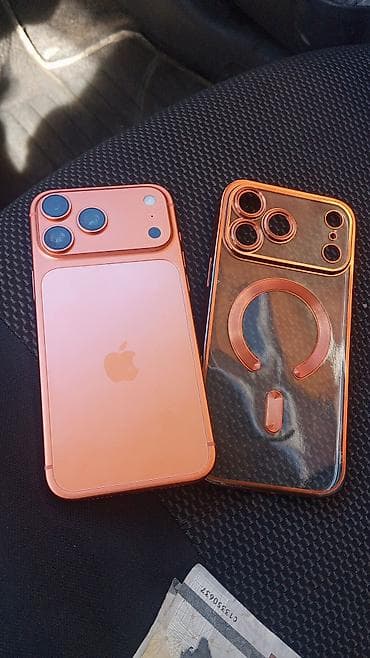 Məhsul: iPhone üçün metal korpus + MagSafe-li şəffaf örtük seti