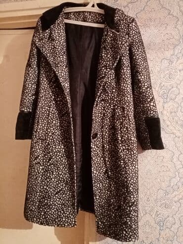 Paltolar: Palto, Massimo Dutti, L, rəng - Boz — 1