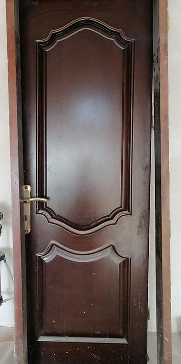 panel radyatir: Taxta otaq qapıları – klassik dizayn - Material: masif taxta əsaslı — 1