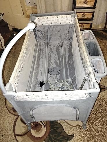 manej besik: Salam uşaq üçün beşik yaxşi vəziyyətdədir sadəcə içinin matrası yoxdu — 5