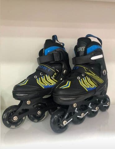 uşaqlar üçün tekerli krosovkalar: Roliklər, kaykaylar 🛼 🔹️31-34 ölçüsü var📏 🔹gel işıqlı təkərlər 🔸️ölkə — 1