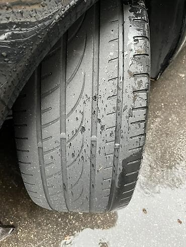 mercedes: Diski təkərlər dördüdə satılır 245/45 ZR17 1.2sində xırda cart olub — 2