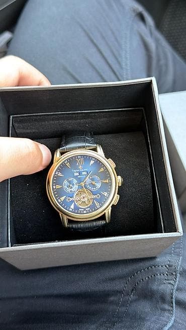 saatla: Yeni, Qol saatı, Patek Phillipe, rəng - Qızılı — 1