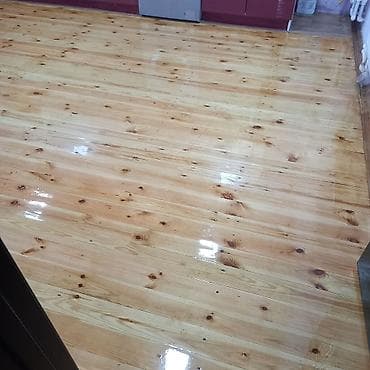 Plitə işləri: Parket və taxta döşəmələrin cilalanması və laklanması xidməti - — 5