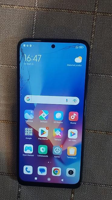 xiaomi nausnik: Redmi Note 12S, 256 GB, rəng - Qara, Qırıq — 1