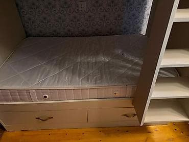 paltar rəfi: Oğlan və qız üçün, Yeni, Çarpayı, Matras ilə, Siyirməli, MDF — 5