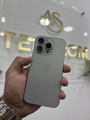 16 pro ikinci el: IPhone 15 Pro, 256 GB, Gümüşü, Face ID — 1