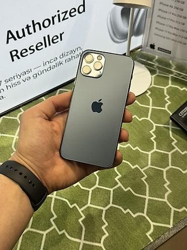 IPhone 12 Pro, 256 GB, Göy, Face ID