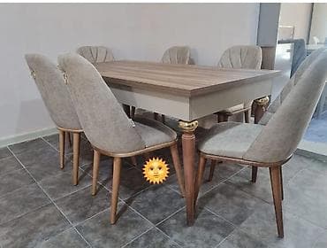 dekor divar saatlari: Masa ve oturacaqlar — 1