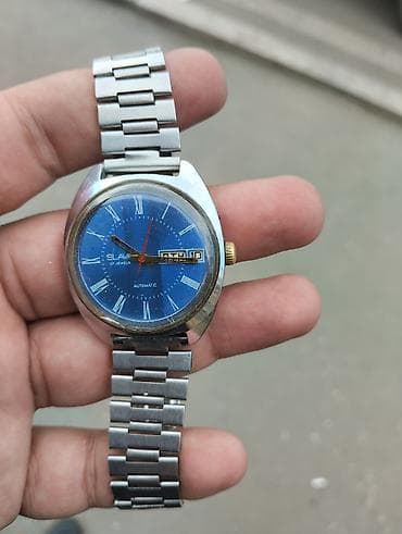 casio saatlari: Mexaniki qol saatı – SLAVA Automatic - Brend: Slava - Mexanizm — 1