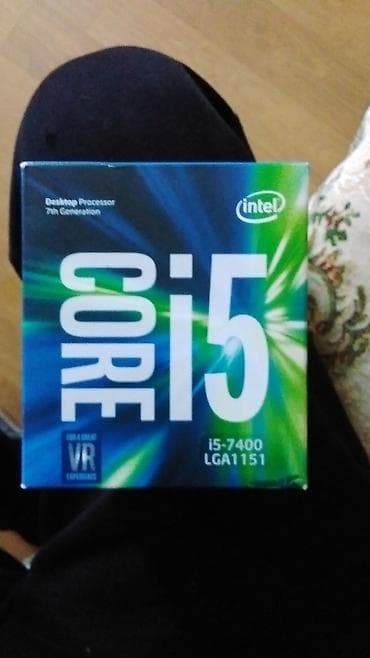 intel core i5: Intel Core i5-7400 prosessor (7-ci nəsil, Kaby Lake) - Soket: LGA1151 — 1