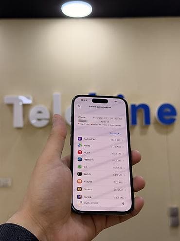 apple m1: IPhone 16, 128 GB, Black Titanium, Zəmanət, Kredit, Simsiz şarj — 6