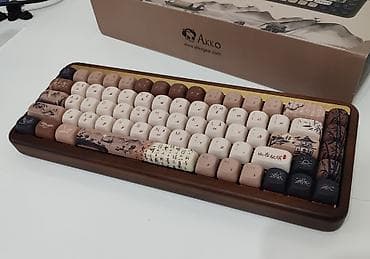 3g 4g modem: Akko MU01 Mountain Seclusion Mechanical Wooden Keyboard 💠Brend: Akko — 2