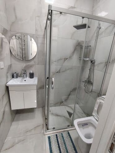 снять квартиру с животными на длительный срок: 2 otaqli menzil kiraye verilir.Yashamaq ucun butun serayet var.Depozit — 8